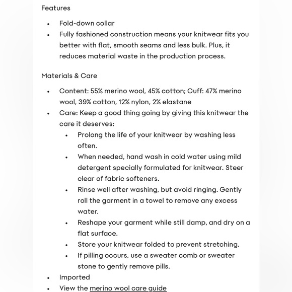 Wilfred Rebecca Sweater Merino Wool in Navy - Picture 6 of 8